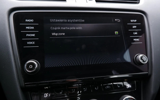 Skoda Octavia cena 72900 przebieg: 133437, rok produkcji 2019 z Ziębice małe 781